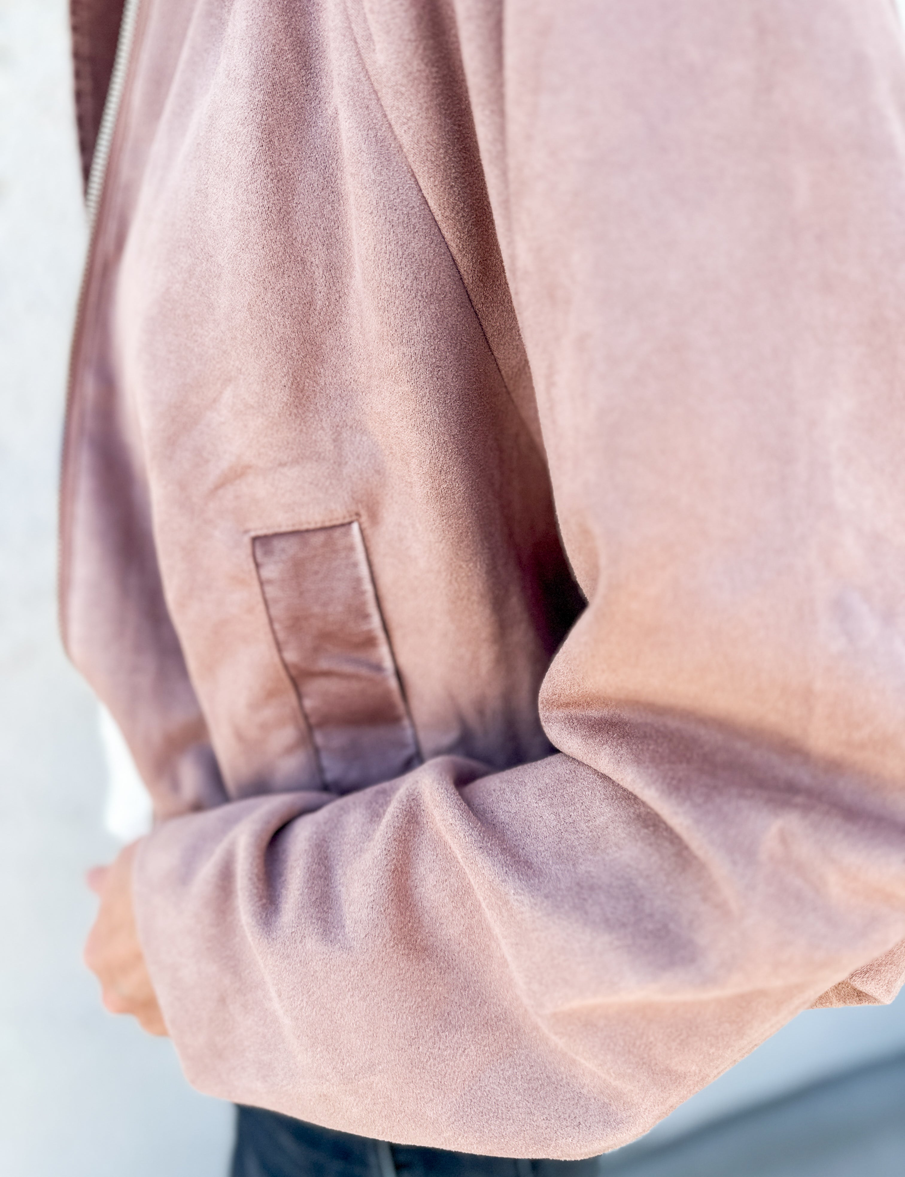 The Vera Bubble Hem Bomber