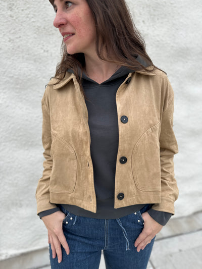 The Kellen Suede Jacket