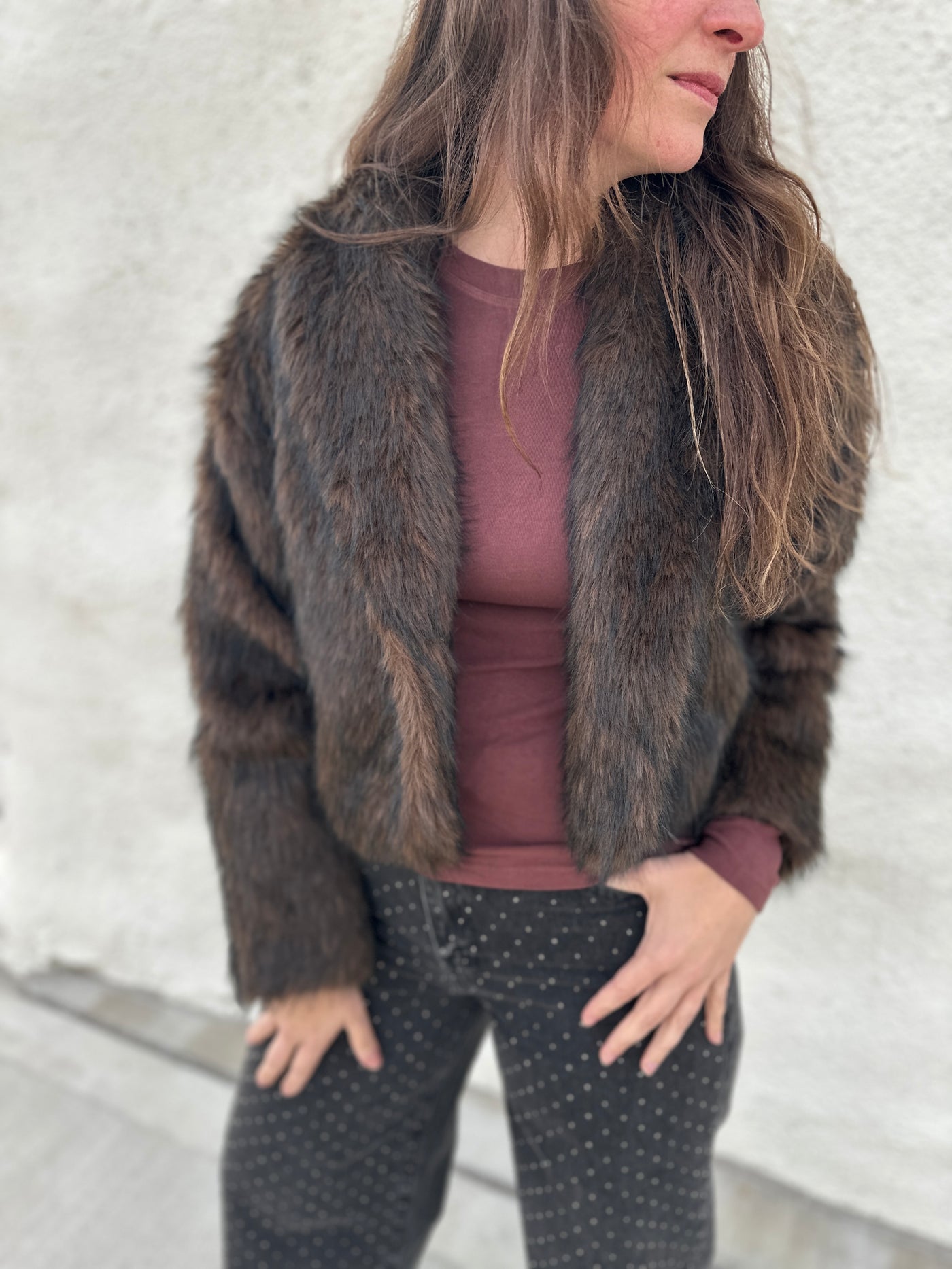 The Eloise Faux Fur Jacket