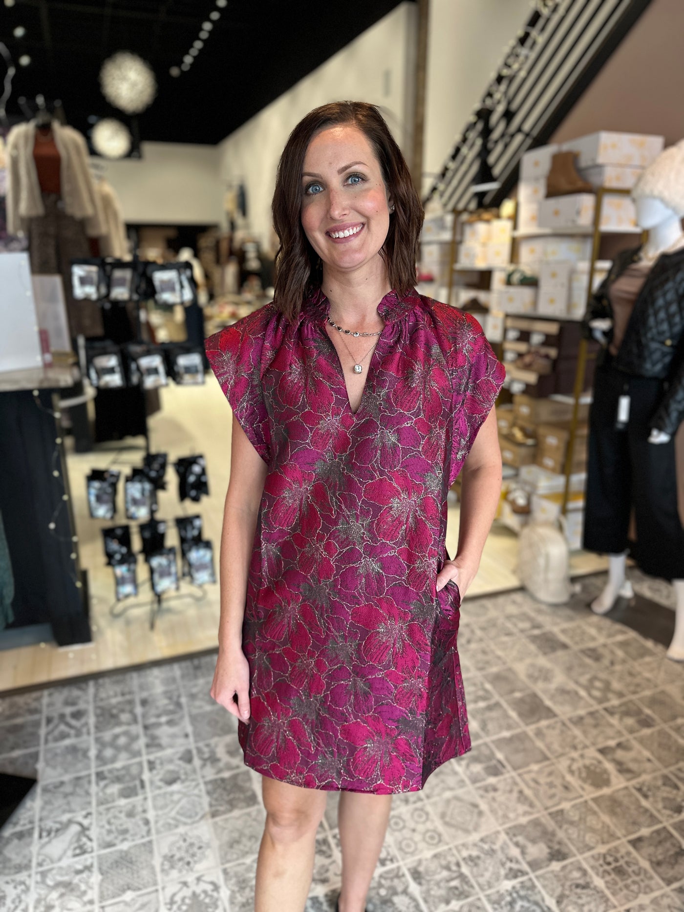 The Callen Floral Dress