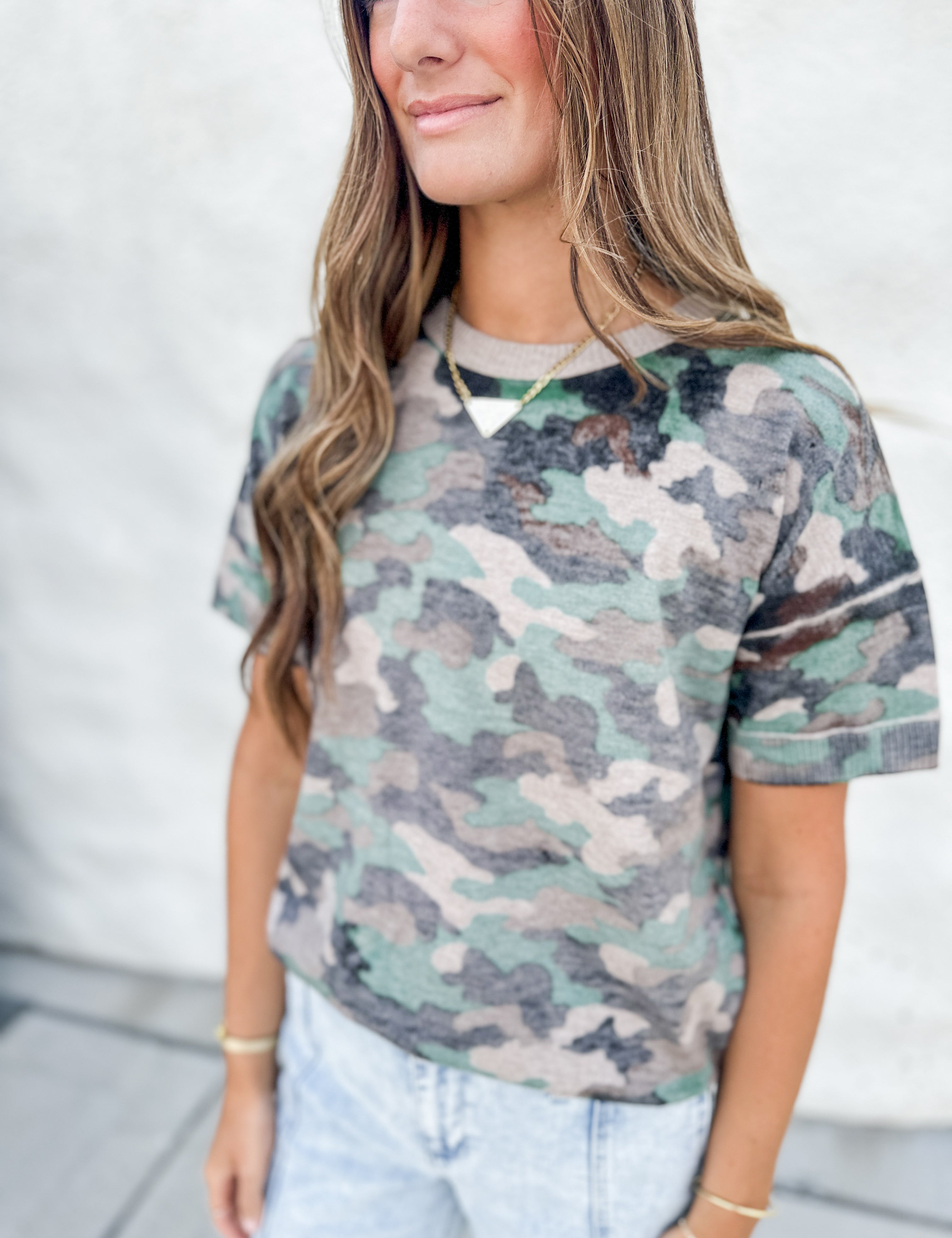 The Demi Short Sleeve Sweater