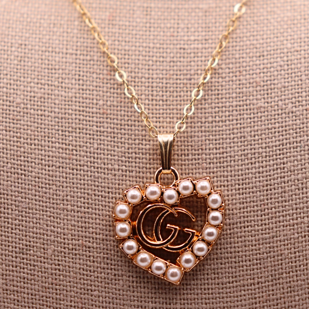 14K Gold Filled Gucci Pendant Necklace