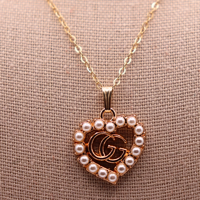 14K Gold Filled Gucci Pendant Necklace