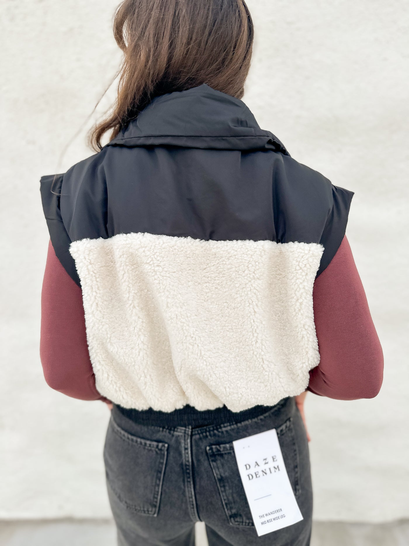 DEAR JOHN The Rosalia Sherpa Vest