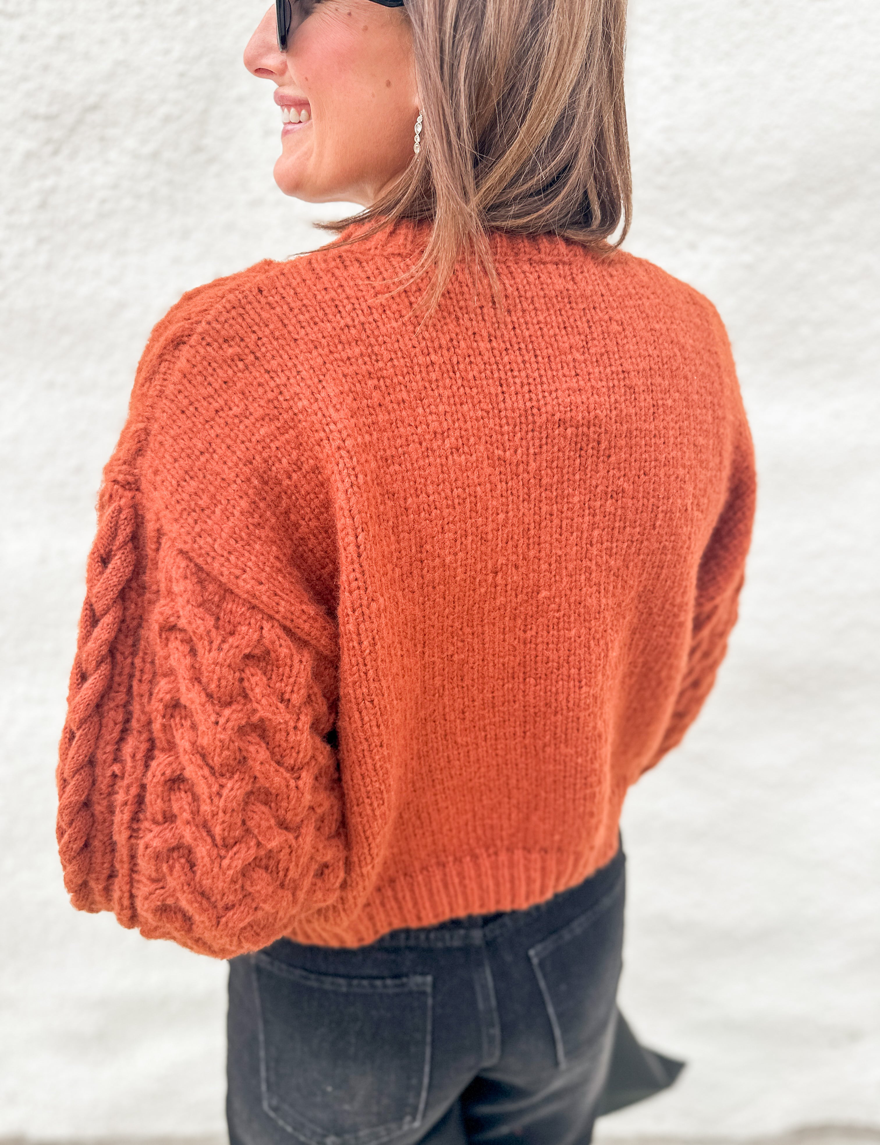 The Louisa Cable Knit Sweater