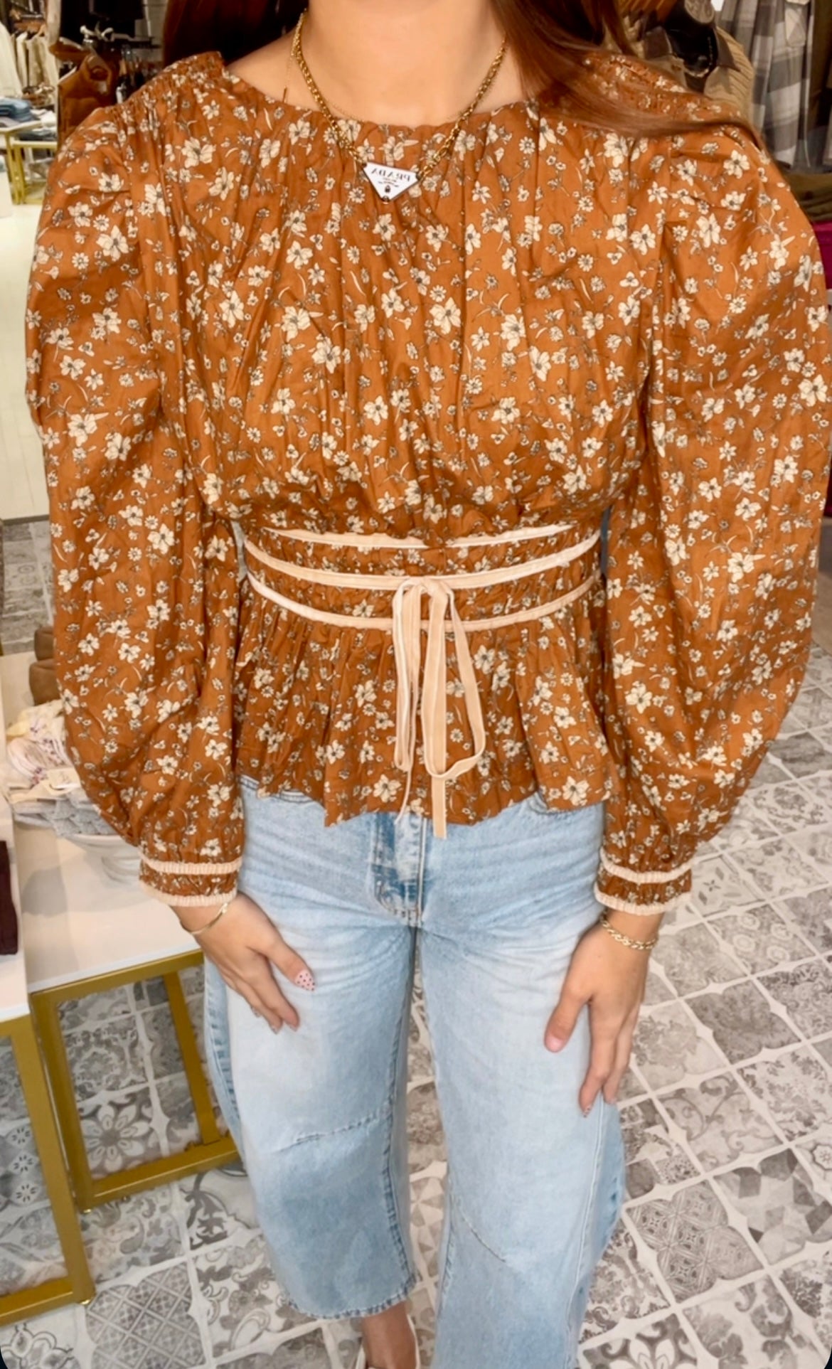 The Tara Tie Waist Top