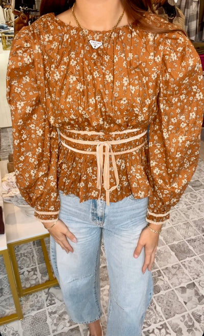 The Tara Tie Waist Top