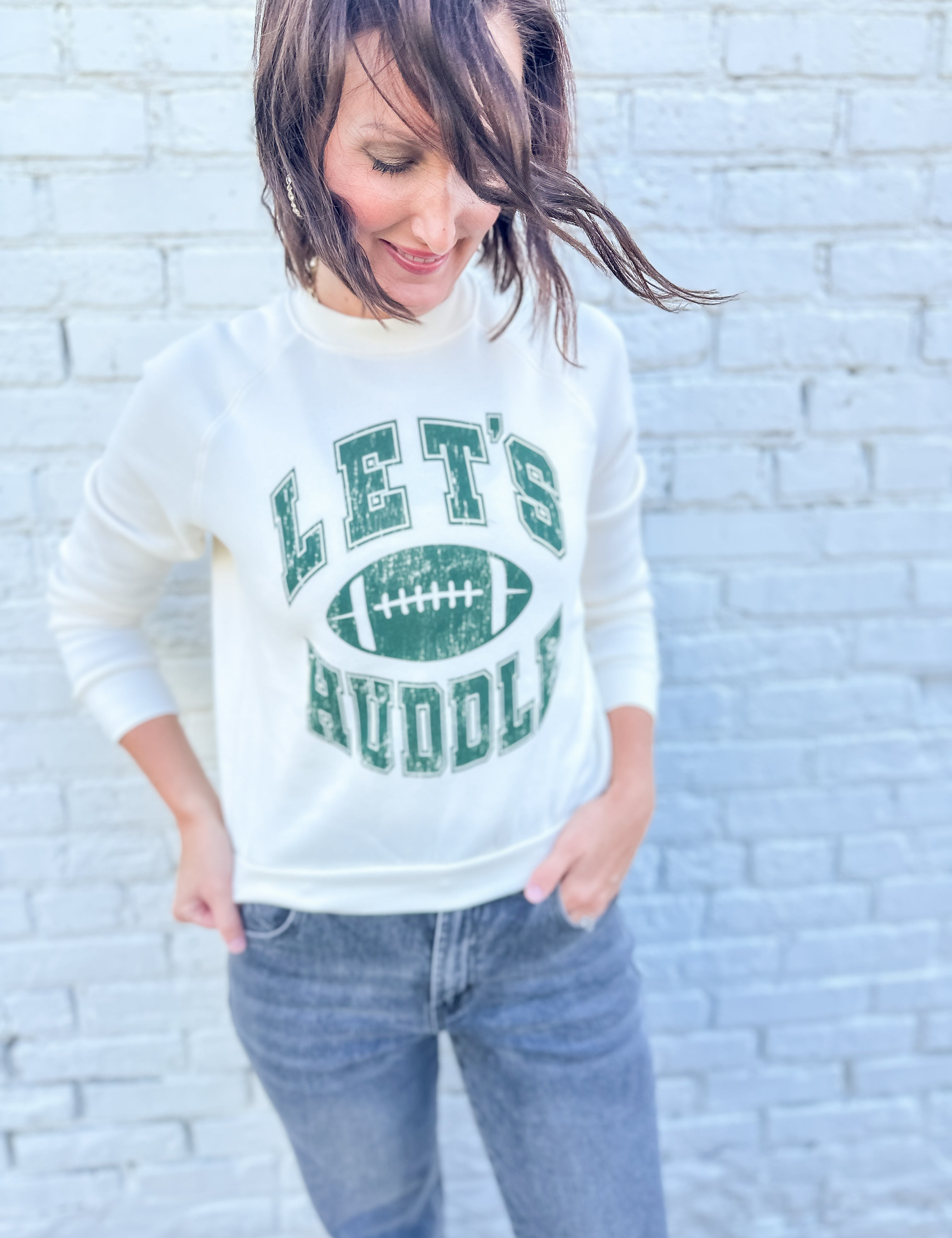 The Let's Huddle Sweatshirt by Project Social T