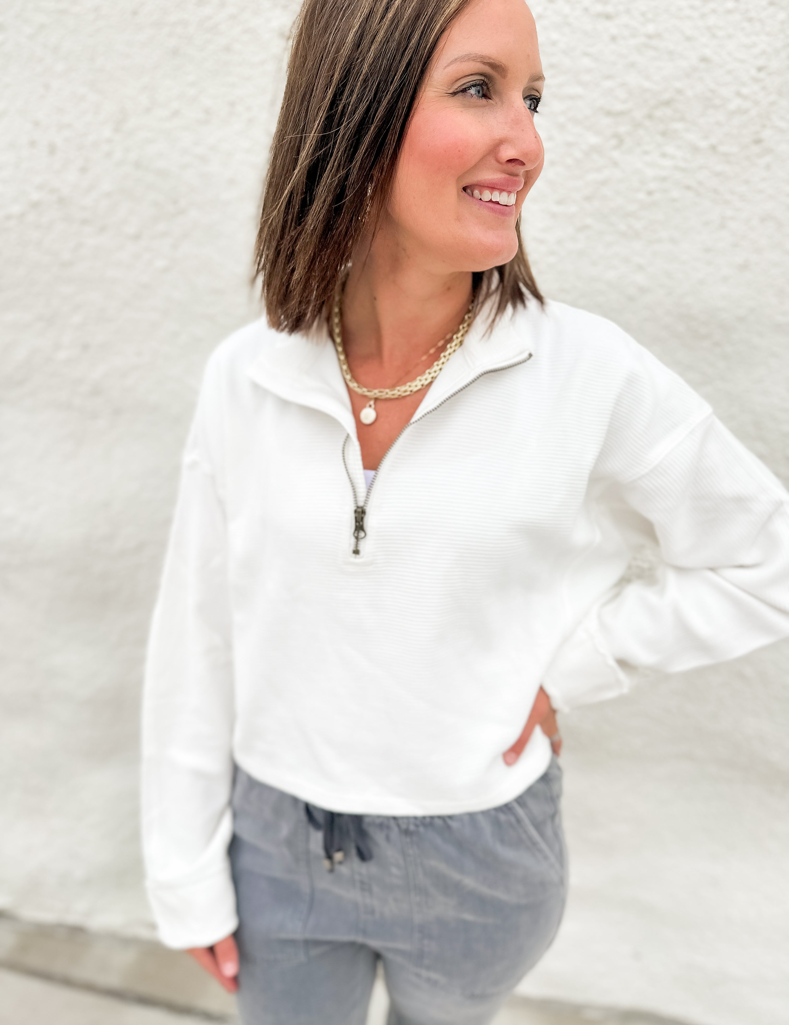 The Celeste Quarter Zip by Free People
