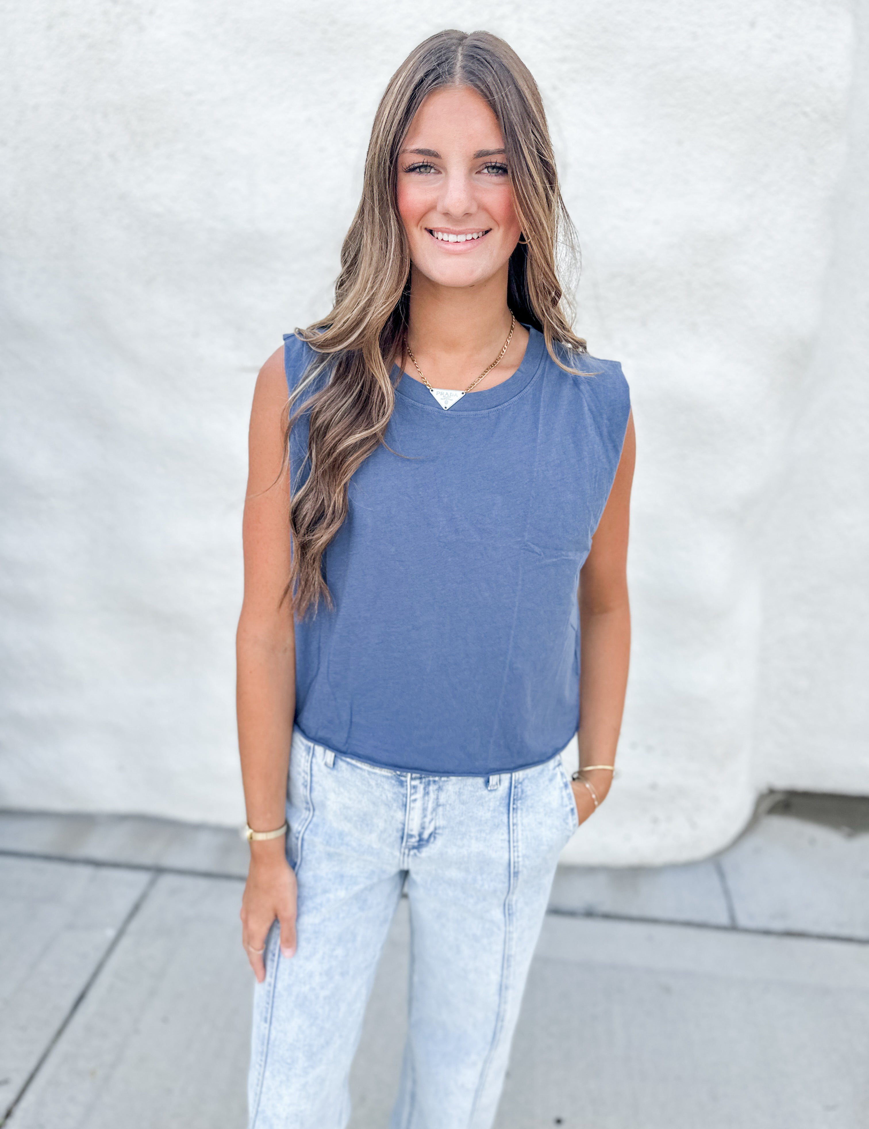 The Belzo Muscle Tank by Project Social T