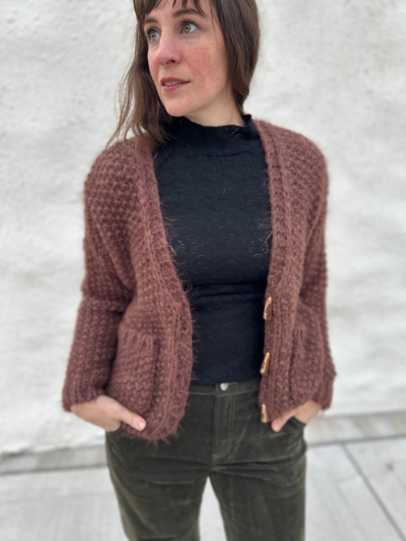 The Selene Chunky Knit Cardigan