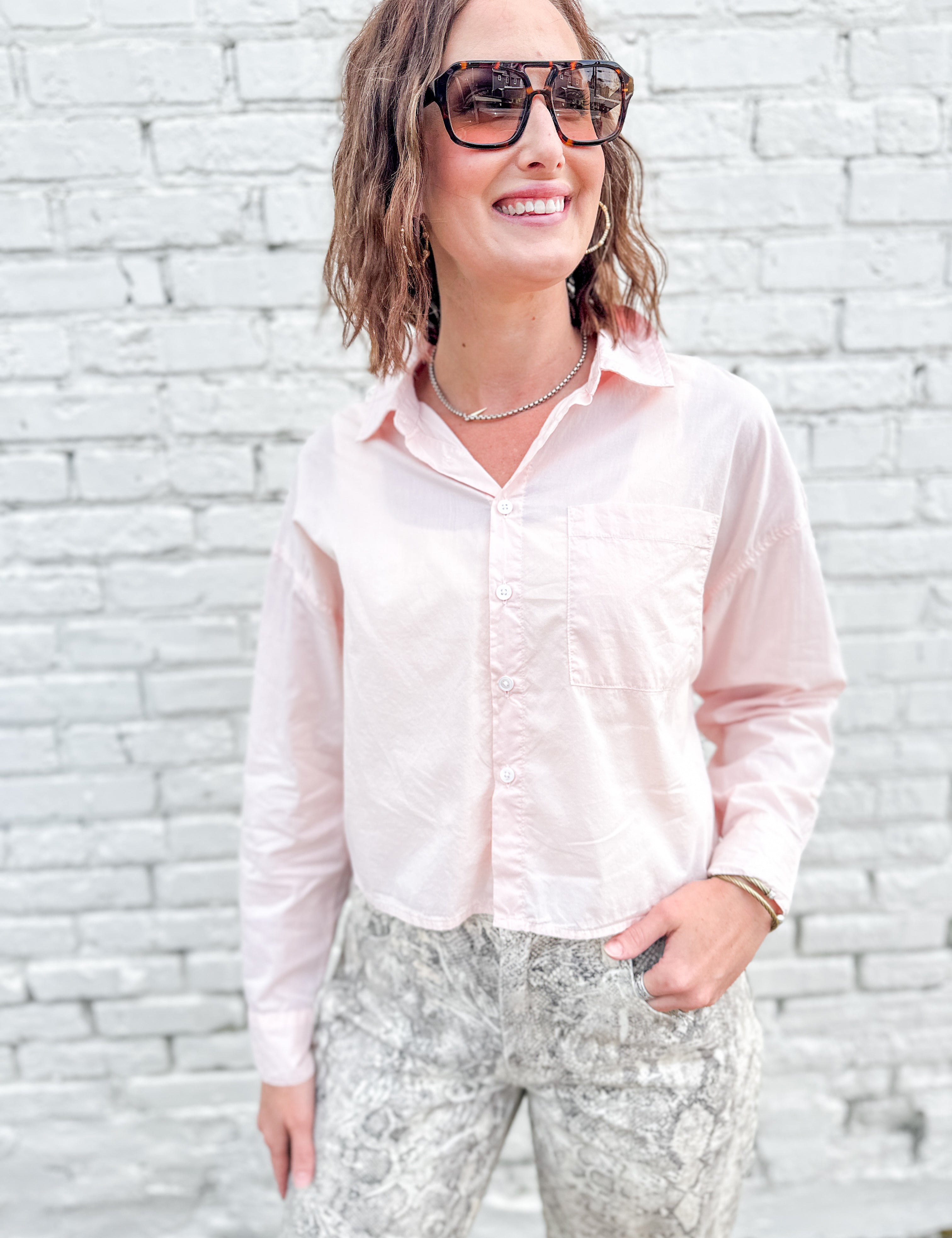 The Cropped Adrianna Top by Dear John