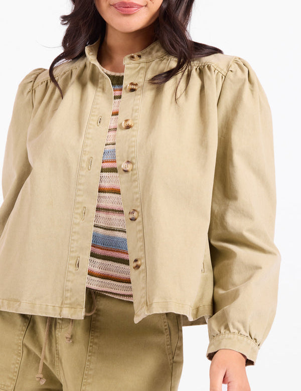 The Wildhearted Buttoned Jacket by Sage the Label