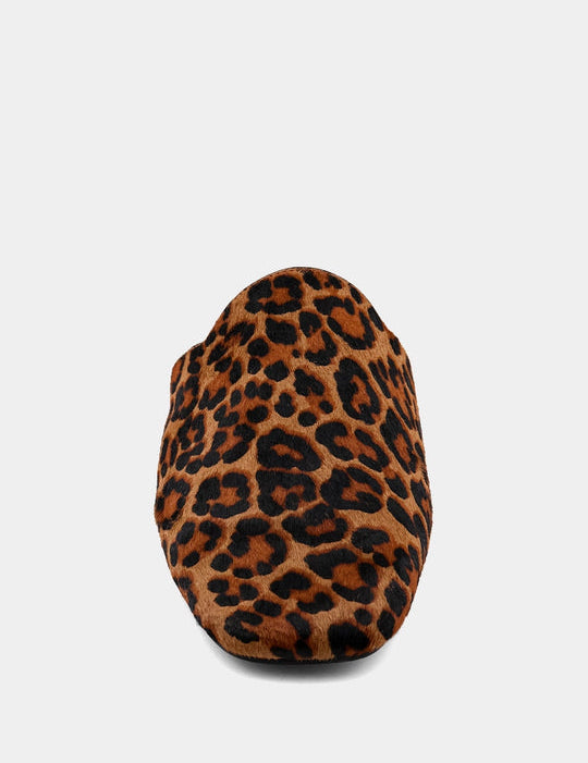 The Atlas Leopard Hair Mule by Shushop