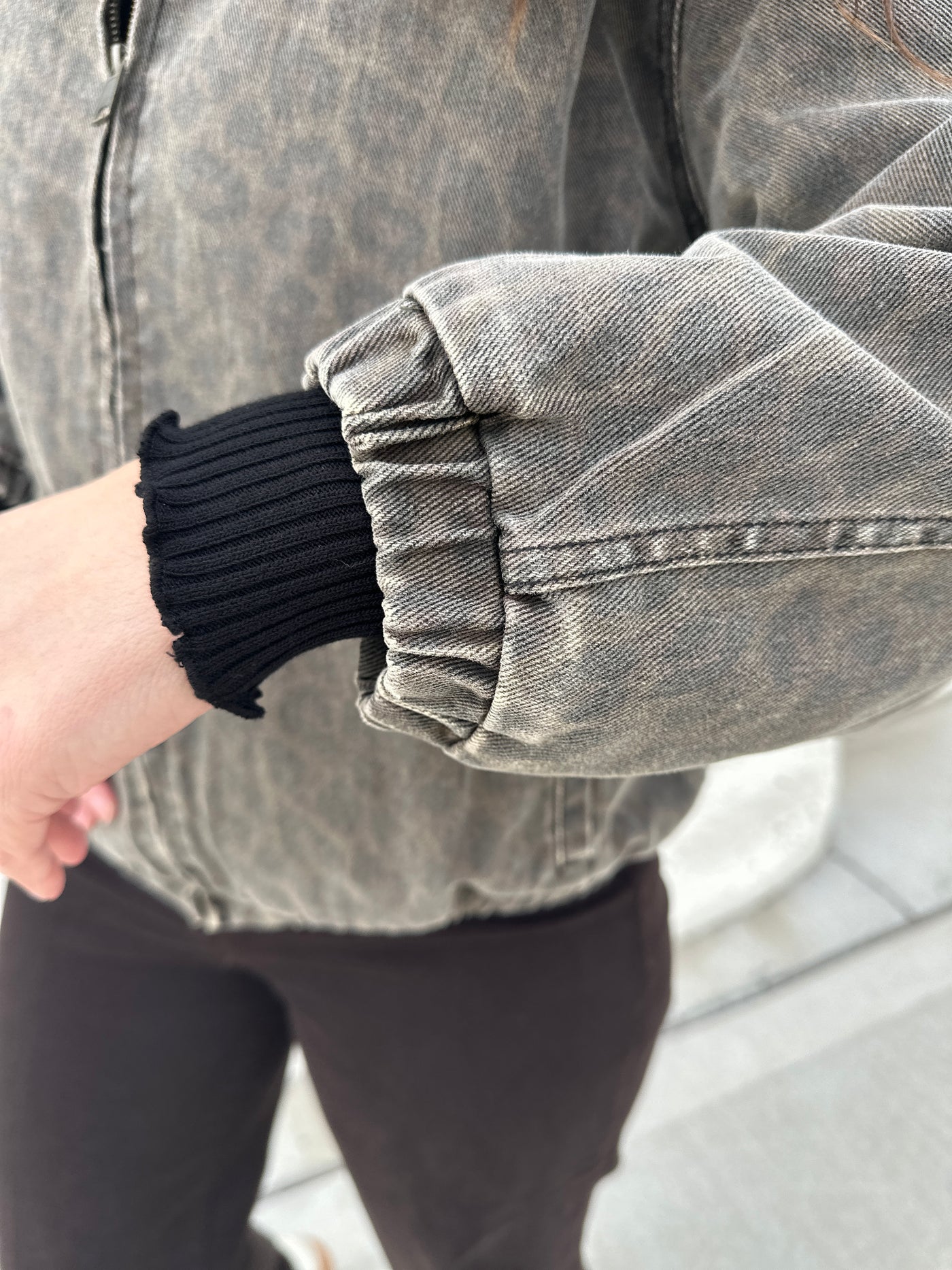 The Lexi Leopard Bomber Jacket