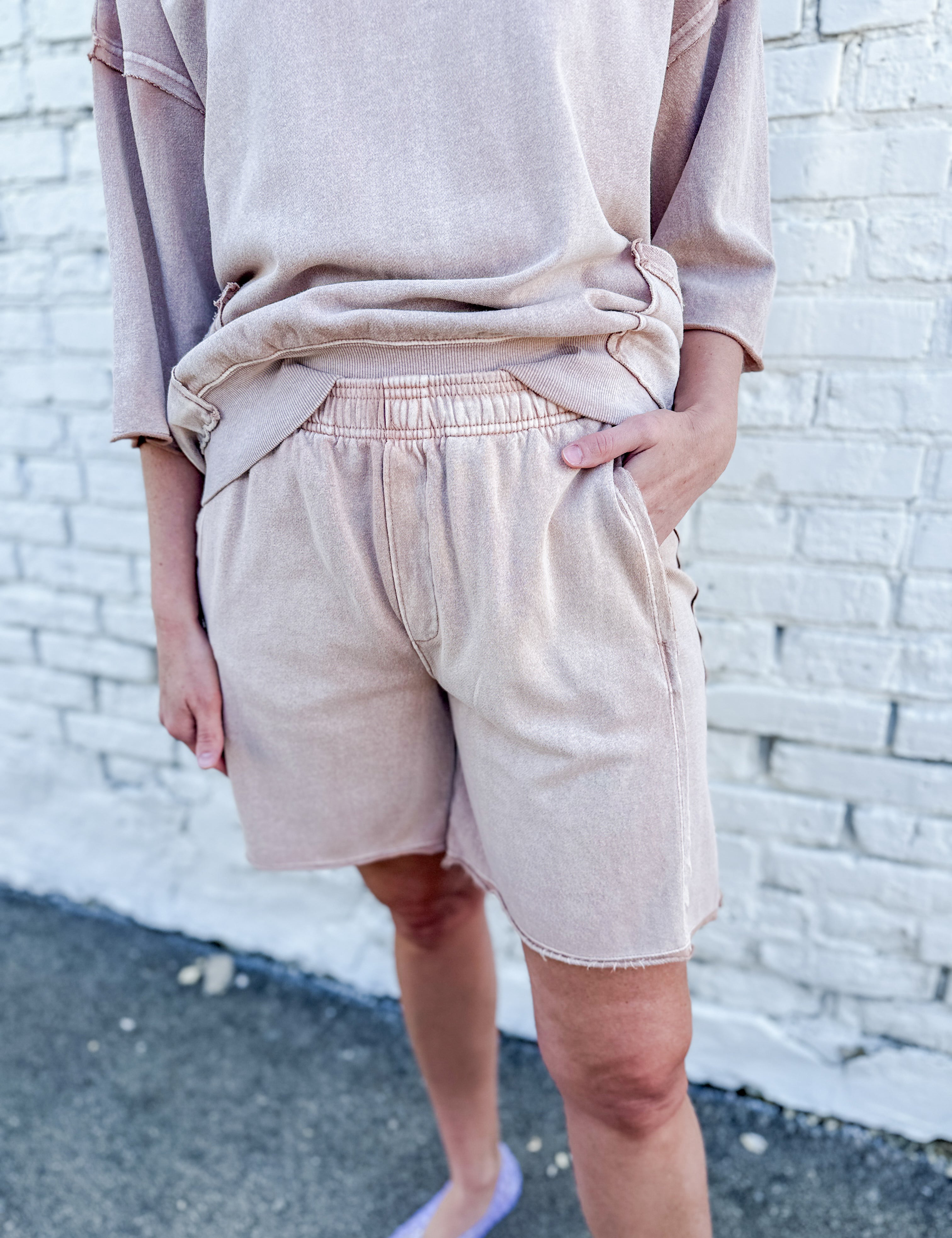 The Sterling Mineral Washed Shorts