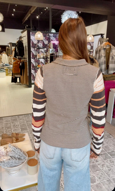 FREE PEOPLE The Avery Zip Up Pullover