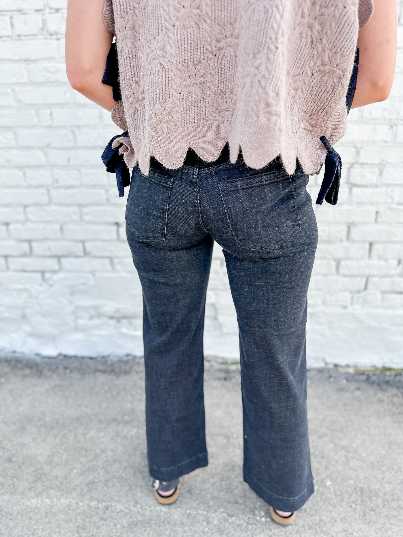 LIVERPOOL Stride High Rise Wide Leg 30 in Inseam