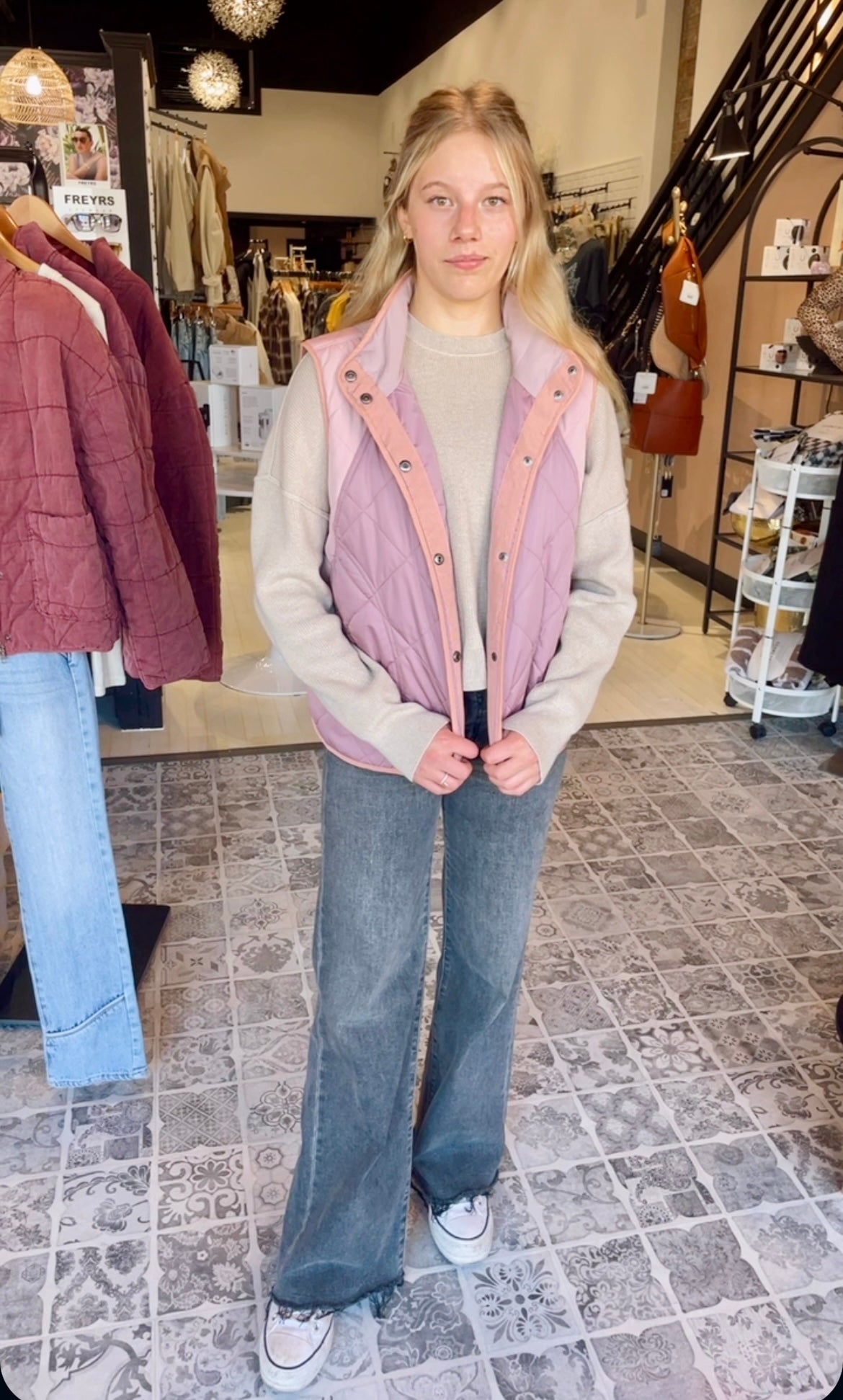 The Keaven Quilted Vest