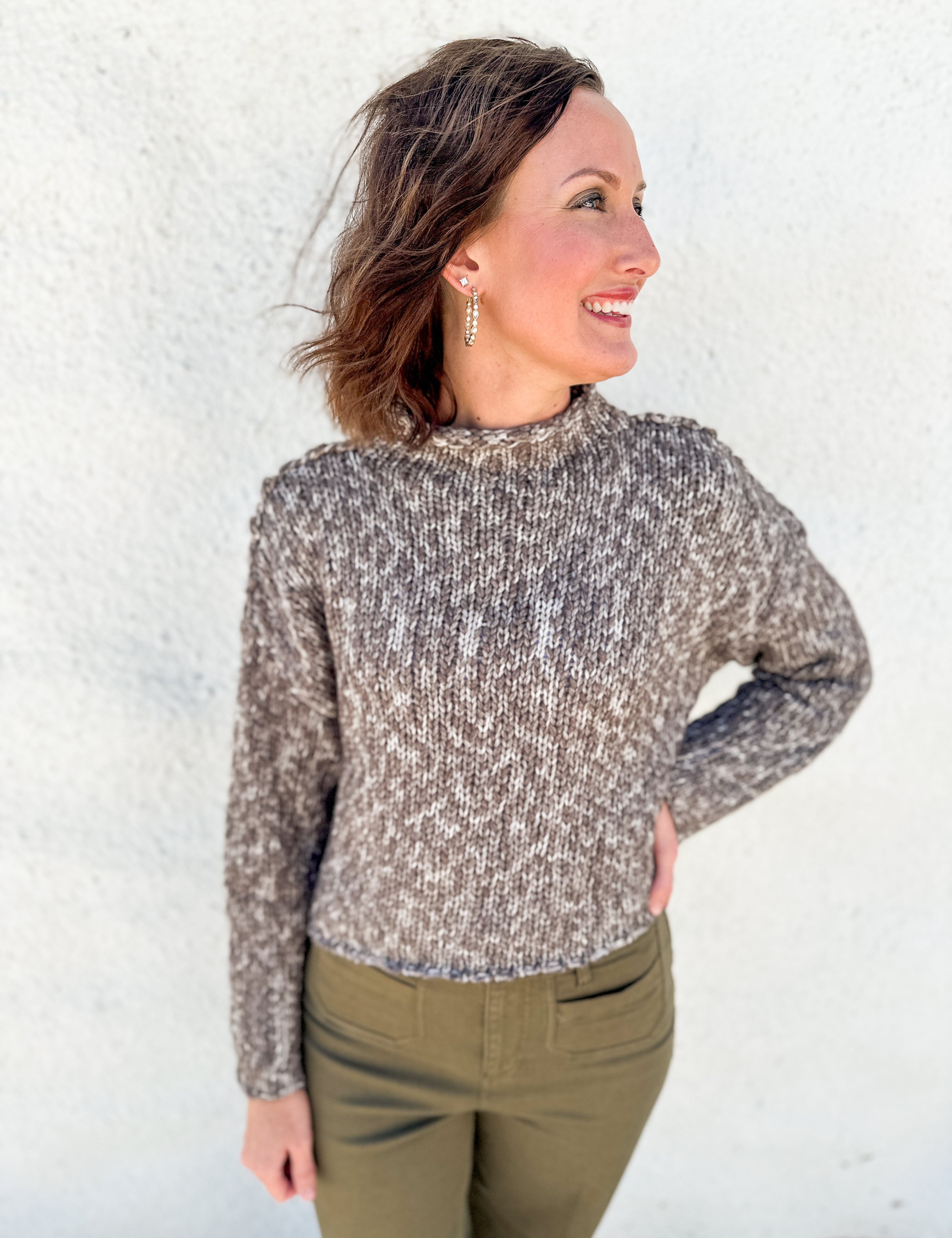 The Amberly Cable Knit Sweater