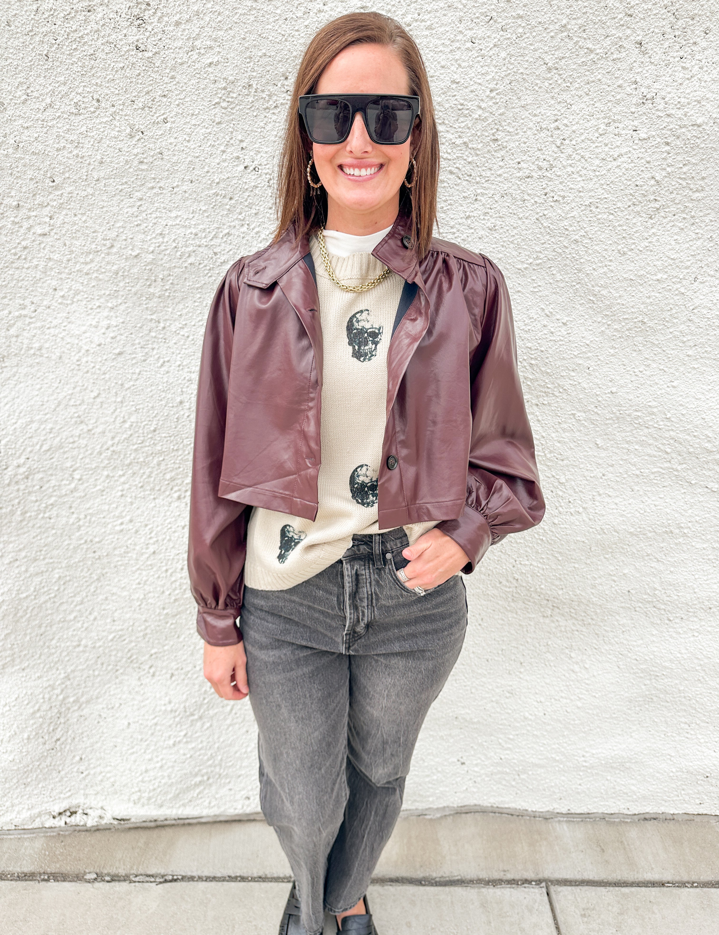 The District Crop Jacket by Sage the Label