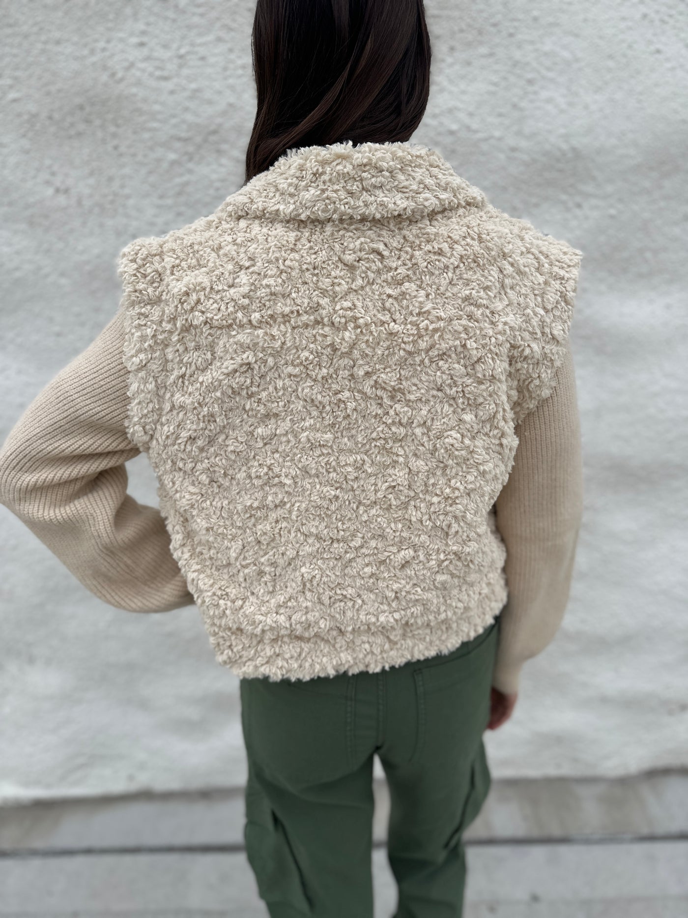 The Phoebe Mixed Media Sweater