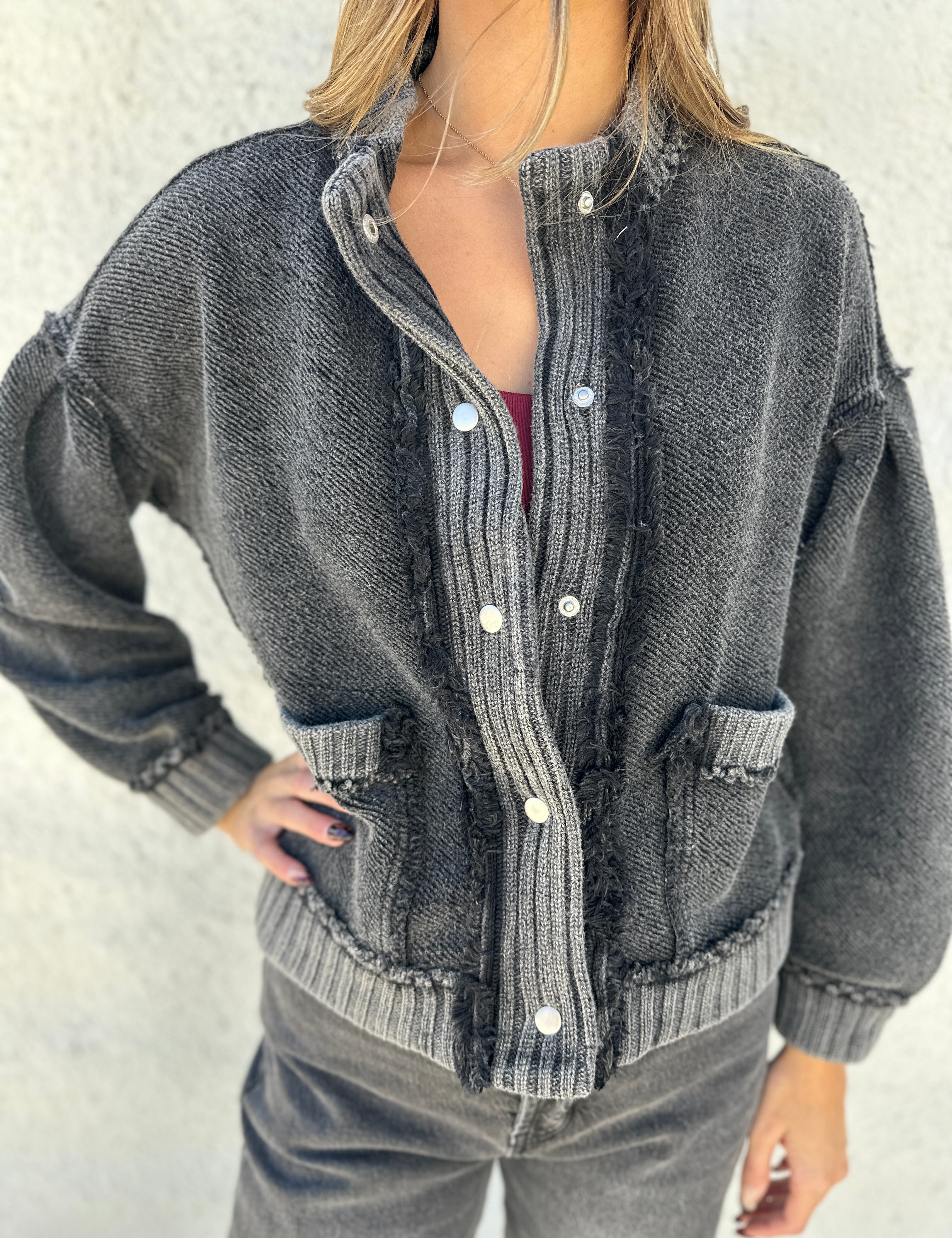 The Reese Sweater Jacket by Dear John Denim