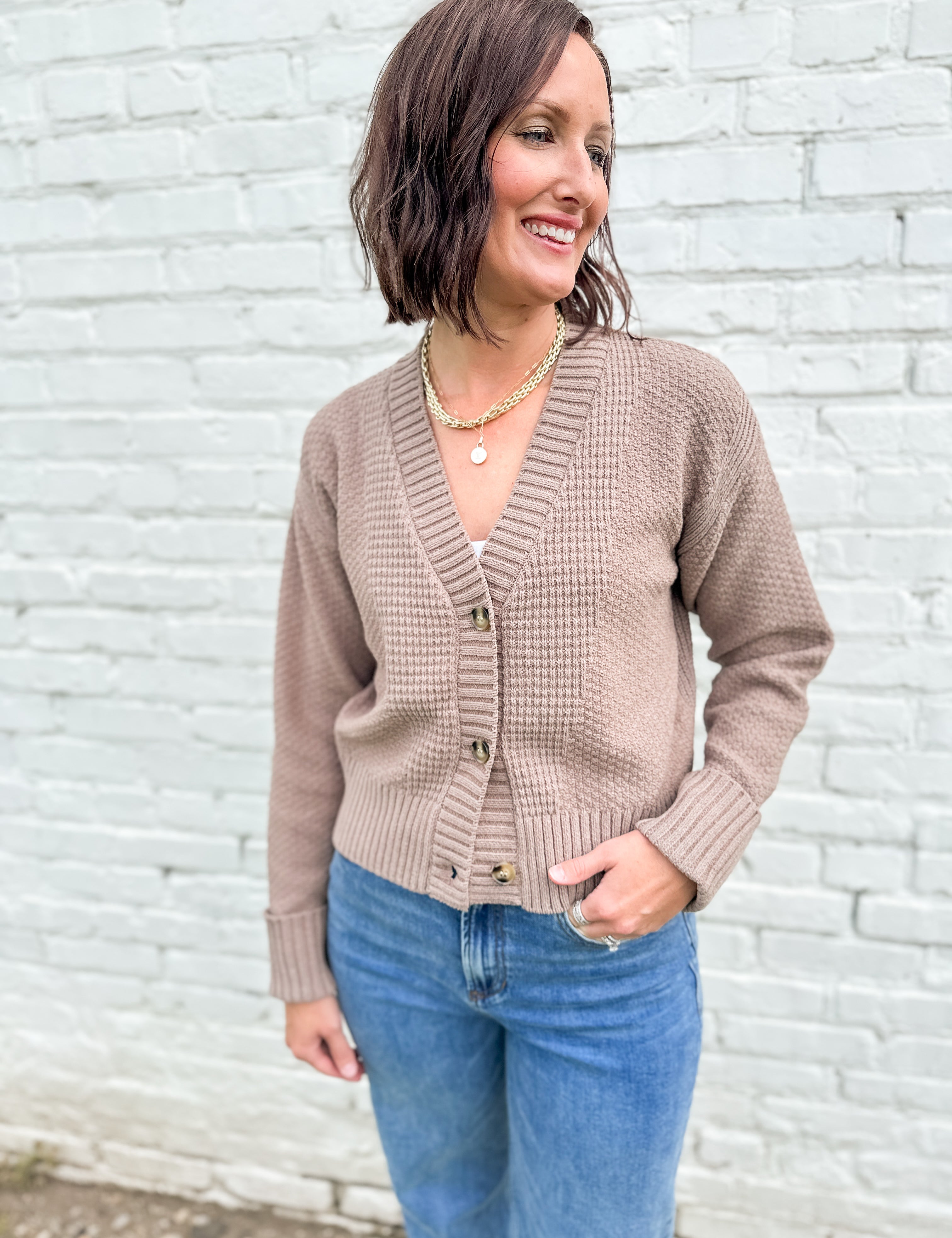 The Wrenly Button-Up Cardigan