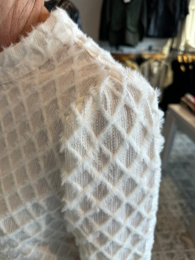 The Karmen Fuzzy Sweater Top