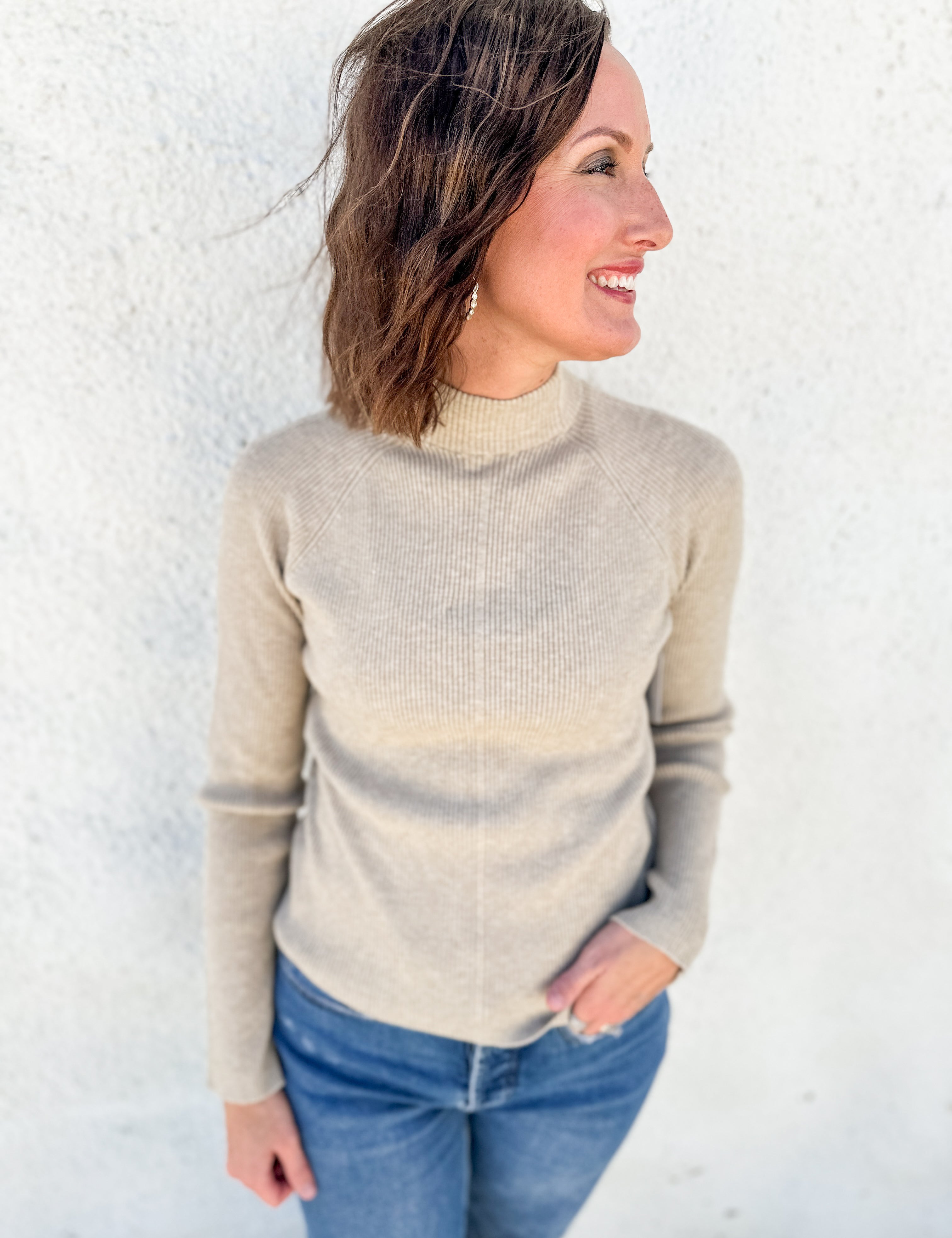 The Long Sleeve Turtleneck Sweater by Liverpool