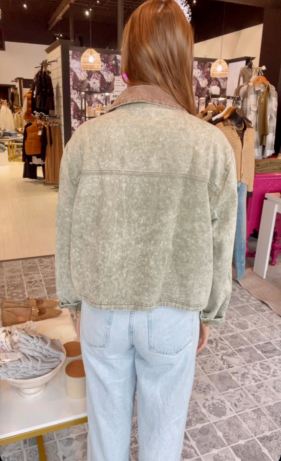 The Brea Corduroy Collar Jacket