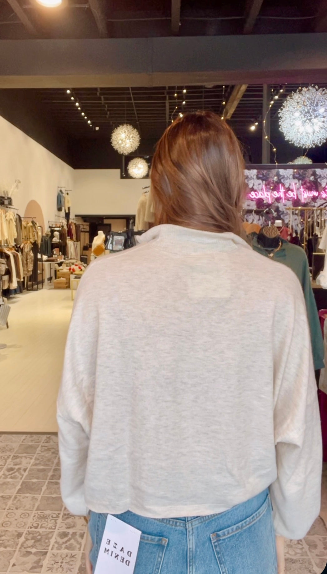 PROJECT SOCIAL TEE The Ada Cozy Half Zip Longsleeve