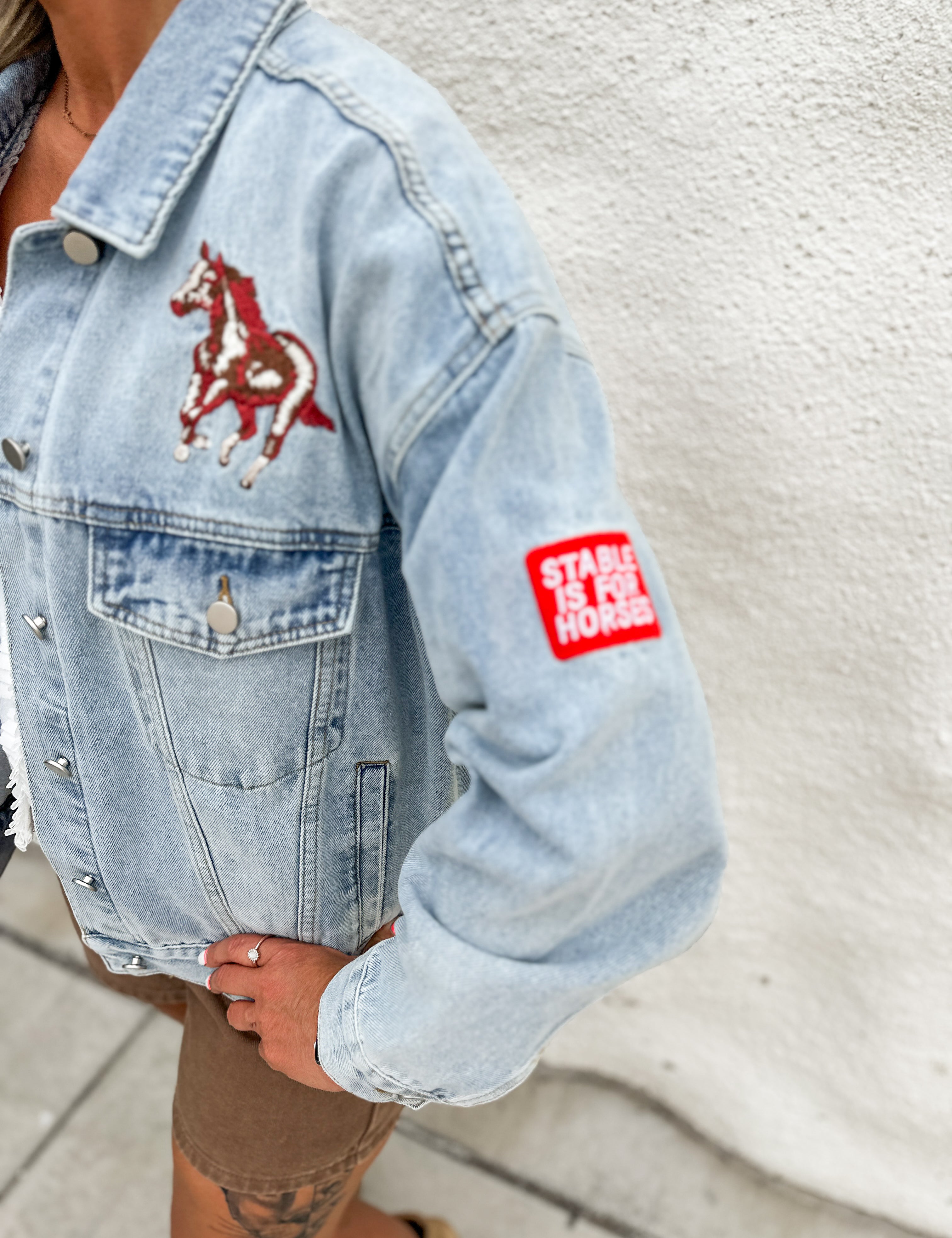 The Rodeo Embroidered Oversized Jacket