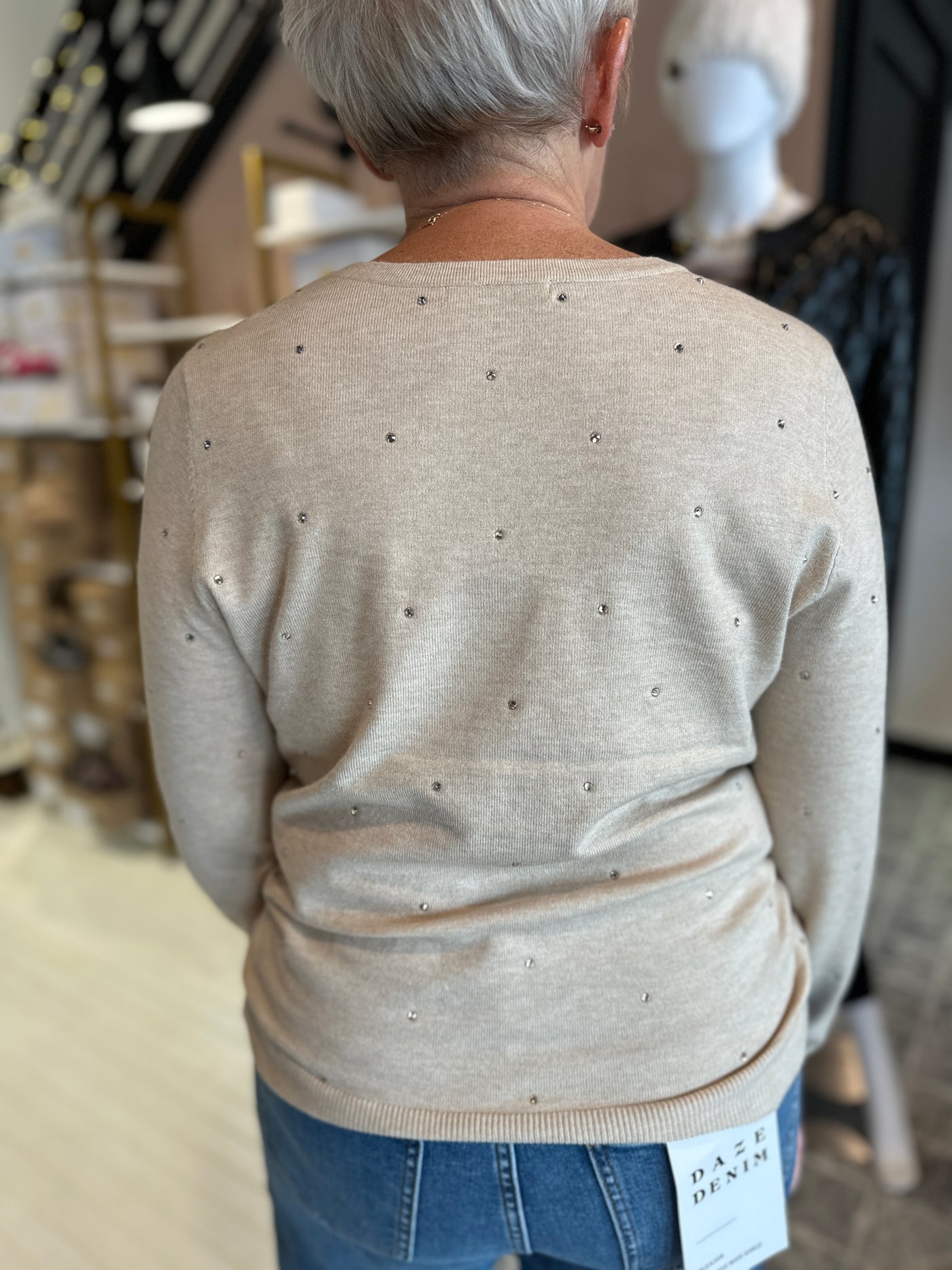 The Gabriella Embellished Sweater