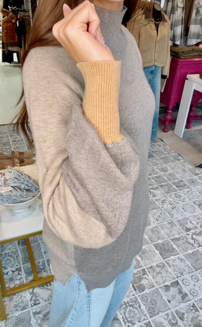 The Wynne Color Blocked Sweater