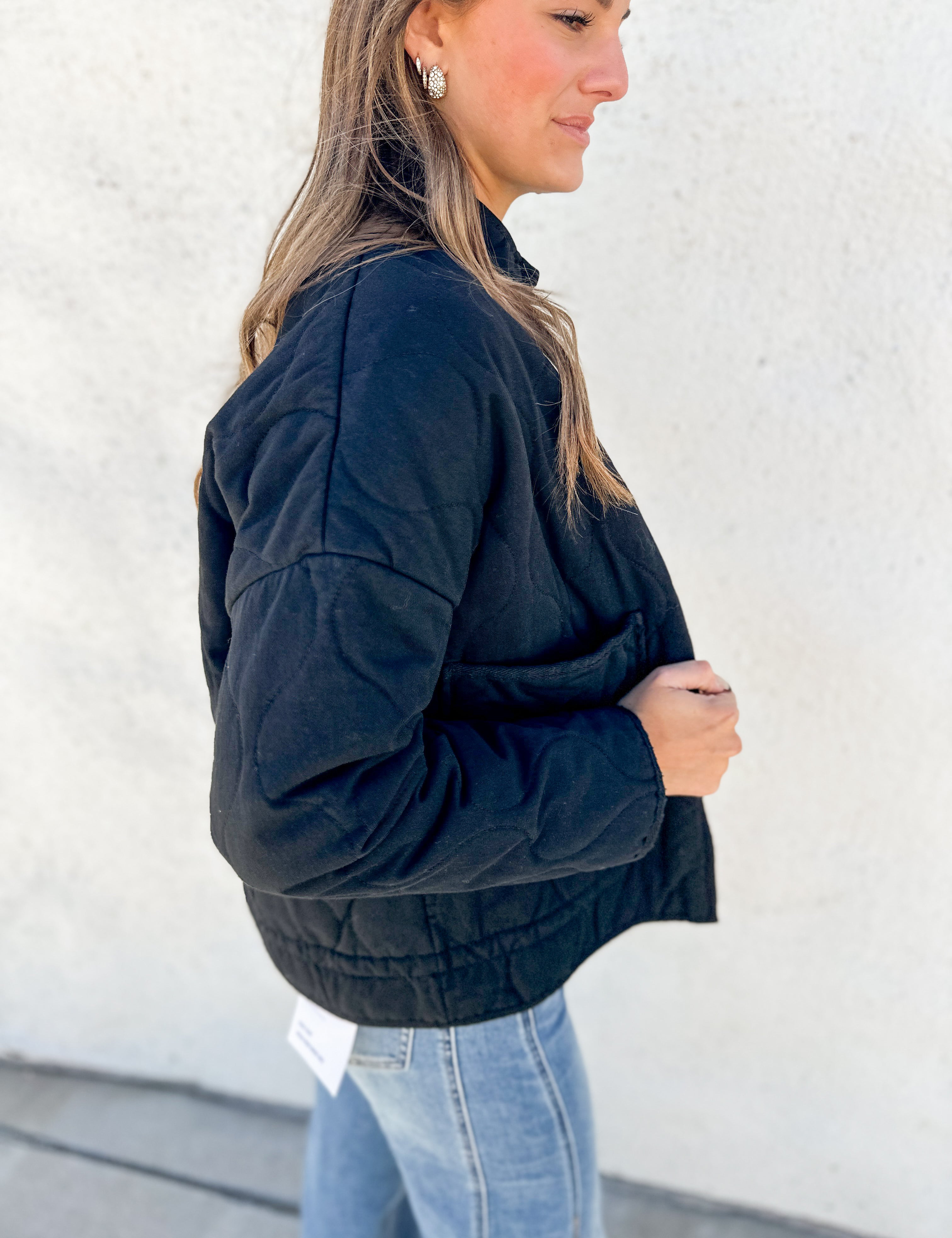 The Tatum Boxy Quilted Jacket