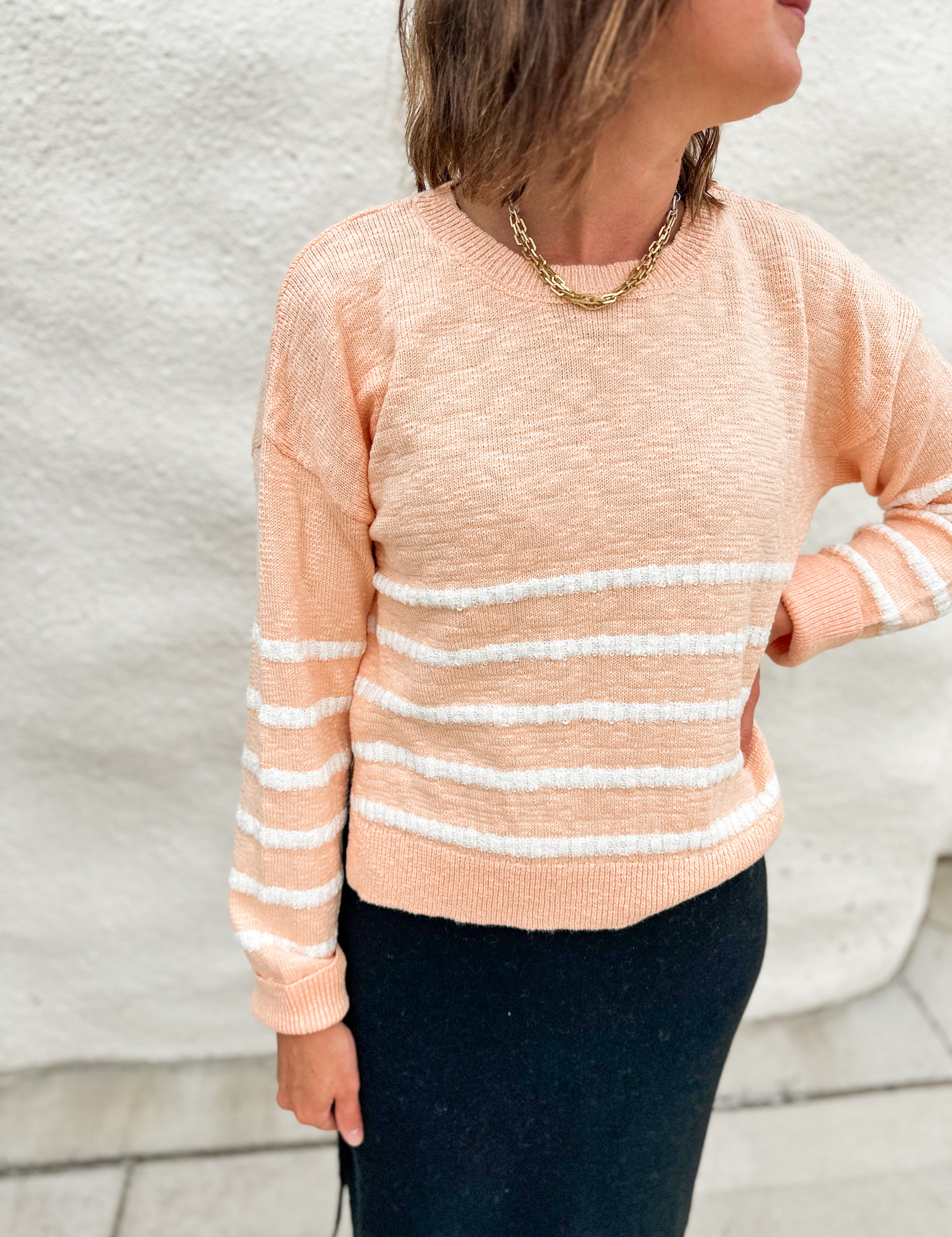 The Julie Striped Summer Sweater