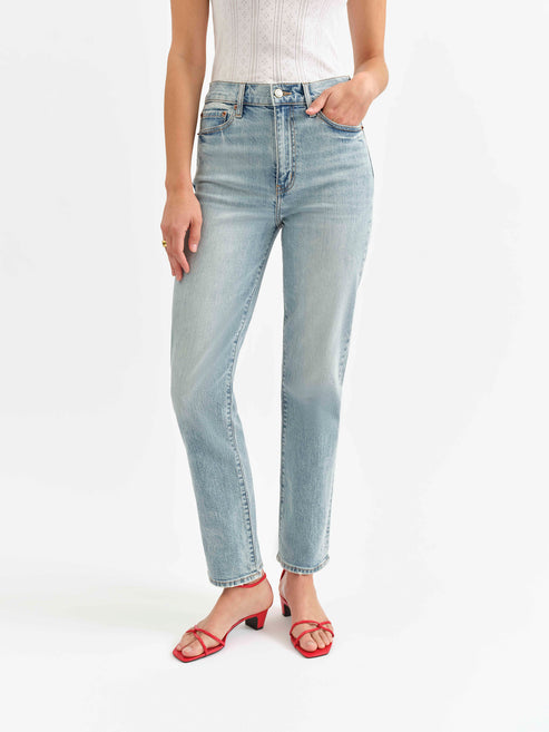 DAZE The Smarty Pants High Rise Slim Straight