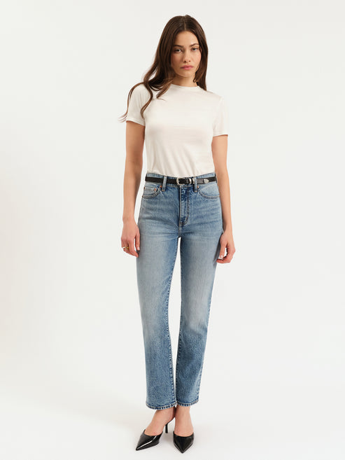 DAZE The Smarty Pants High Rise Slim Straight