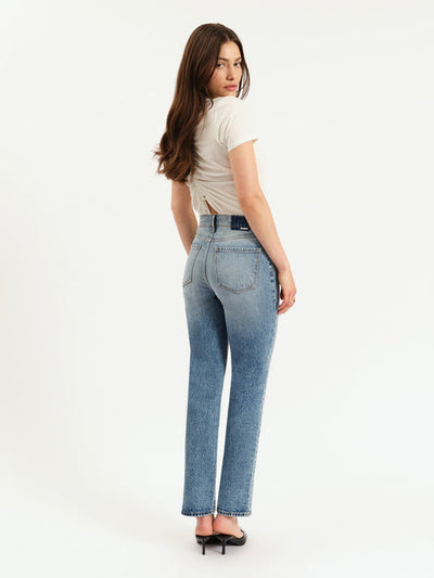 DAZE The Smarty Pants High Rise Slim Straight