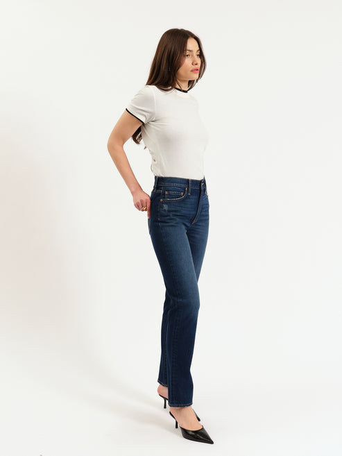 DAZE The Smarty Pants High Rise Slim Straight