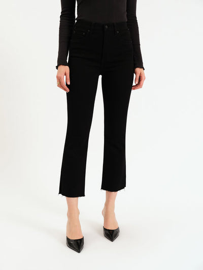 DAZE The Shy Girl High Rise Crop Flare