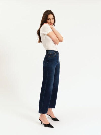 DAZE The Pleaser High Rise Wide Ankle Jean