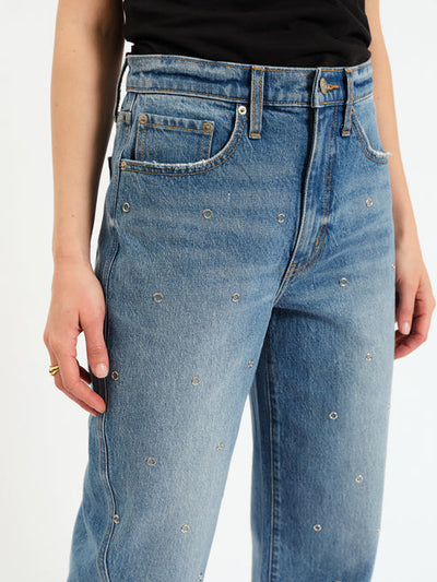 DAZE The Westward High Rise Barrel Leg