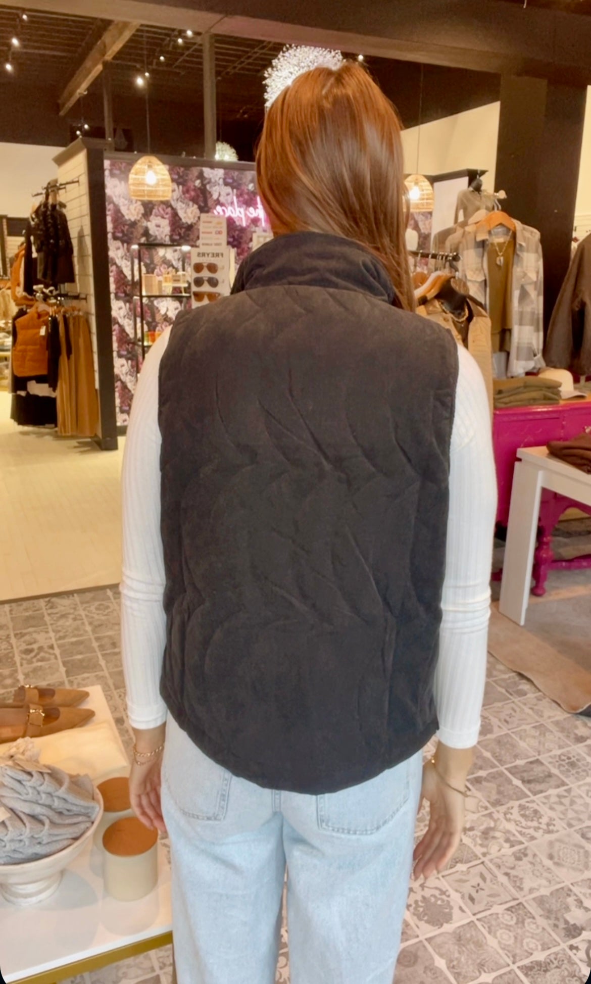 The Irena Quilted Vest