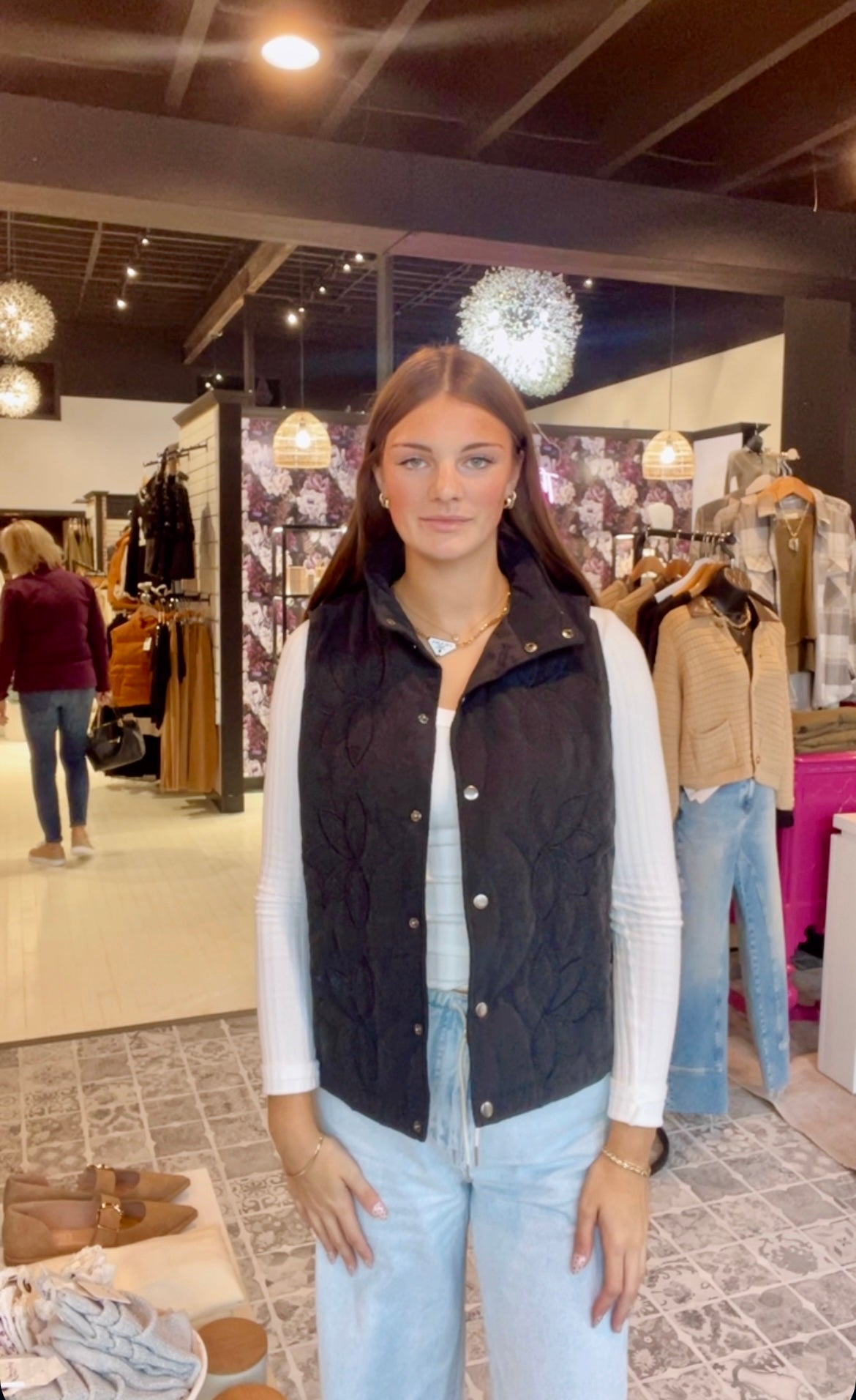 The Irena Quilted Vest