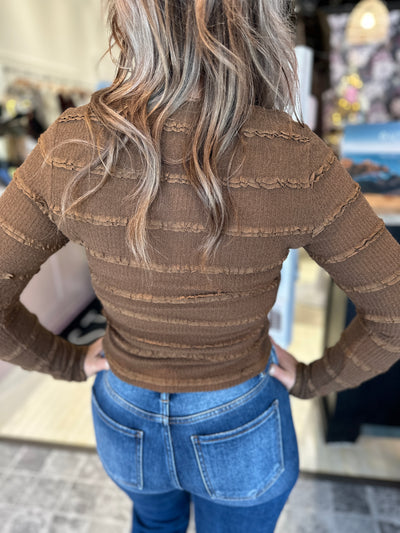 The Echo Valley Knit Longsleeve Top