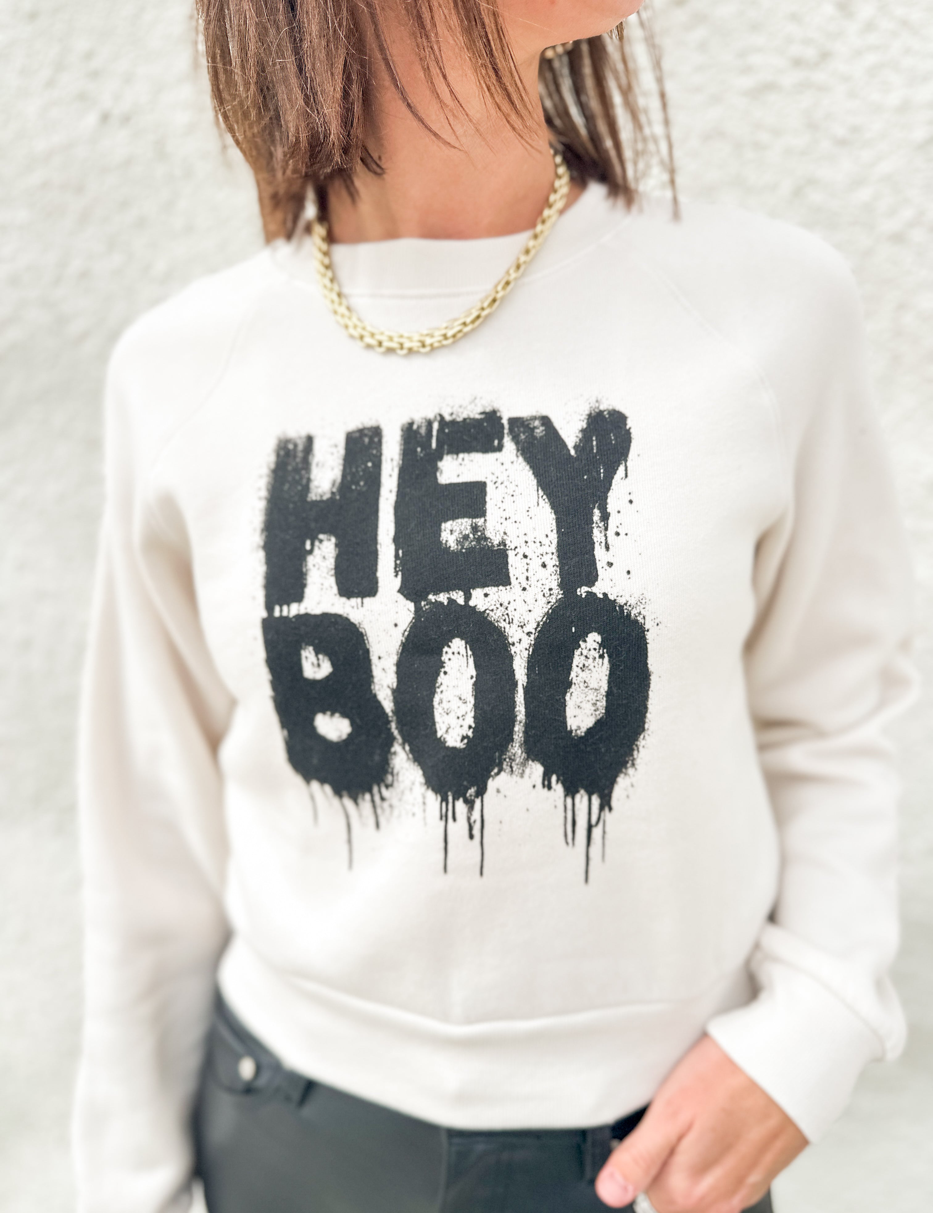 The Hey Boo Sweatshirt by Project Social T
