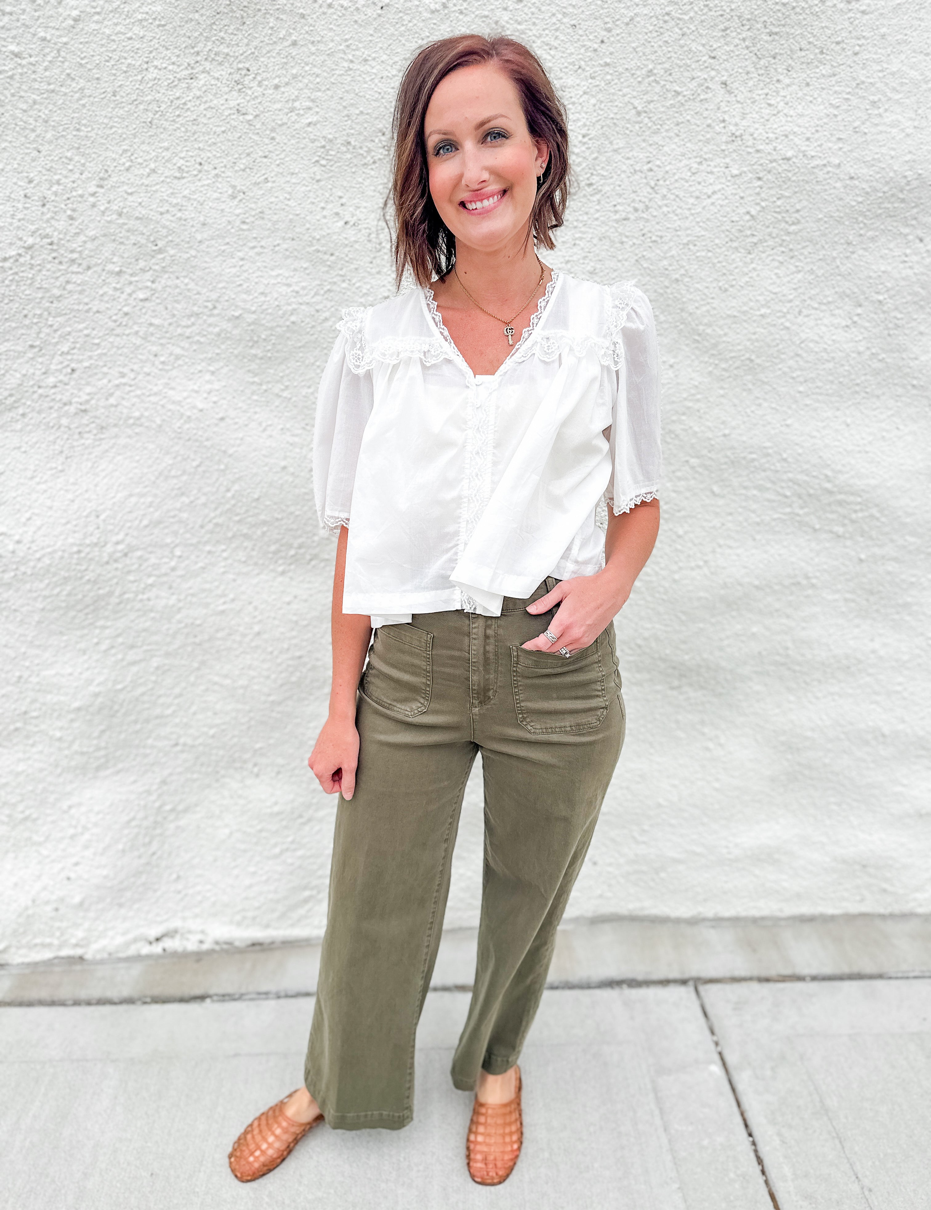 The Raina Woven Top