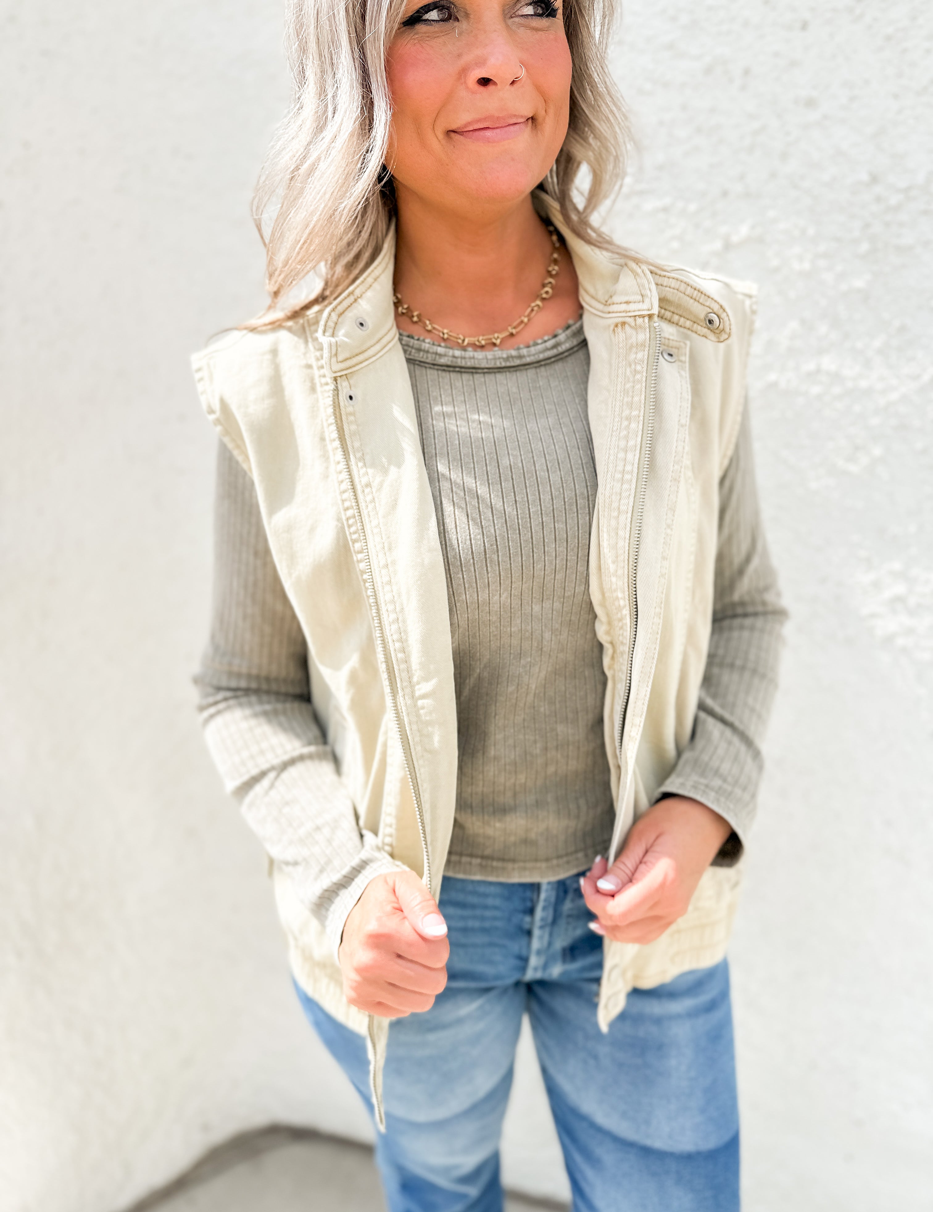 The Sophie Denim Vest